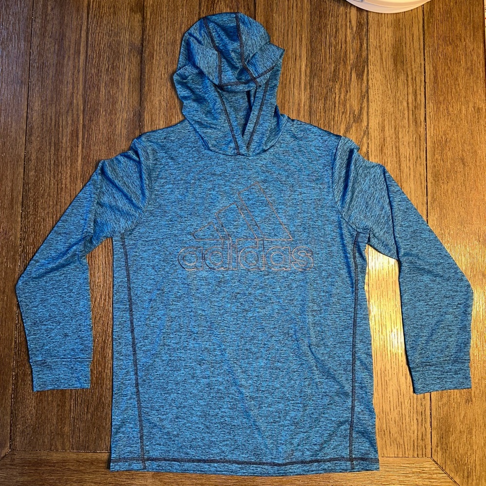 Adidas Large 14/16 Pullover Blue Never Worn